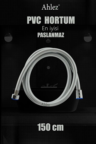 Ahlez Banyo Duş Hortumu Spirali Pvc Kopmaz 150 Cm
