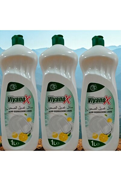 VİYANOX Sıvı Bulaşık Deterjanı 1 L X 3 Adet