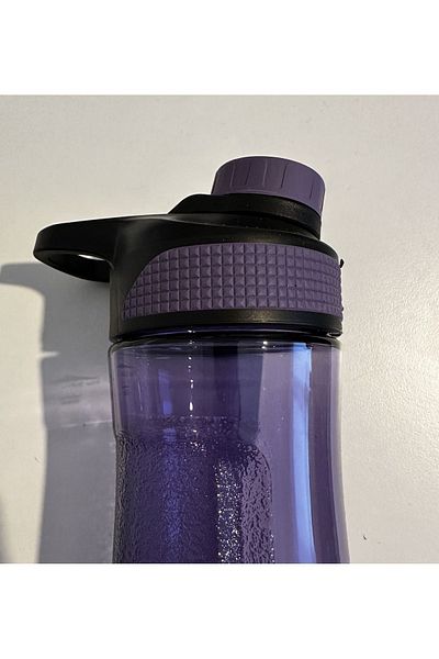 HOBBY LİFE 730ml G. Purple Transparent Sports School Office Water Bottle