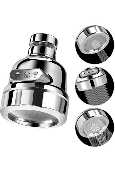 ÇİĞDEM رأس دوار موفر للطاقة كروم 3 وظائف رأس صنبور 77krbşs89