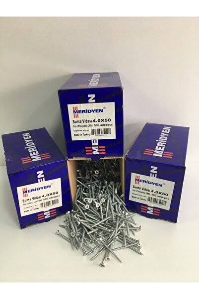 Meridyen Sunta Vidası 4,0x50mm Pk 500 Adet