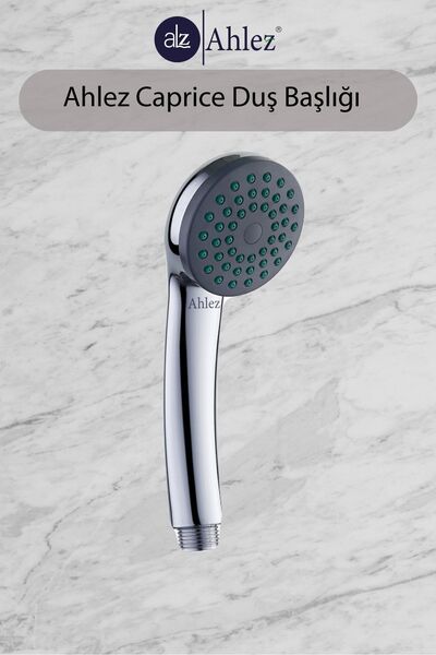Ahlez Caprice Tek Fonksiyonlu Duş Başlığı El Duşu