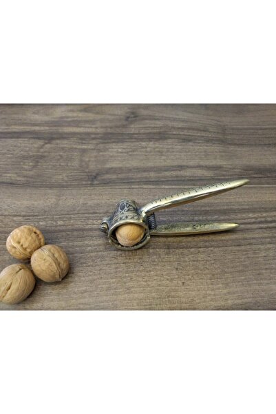 Mika Pazar Walnut Cracker Brass Casting
