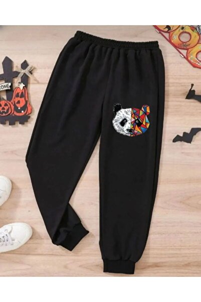 FRİENDS KİDS Dječja crna Oversize kroj Tekst Štampano Trenerka