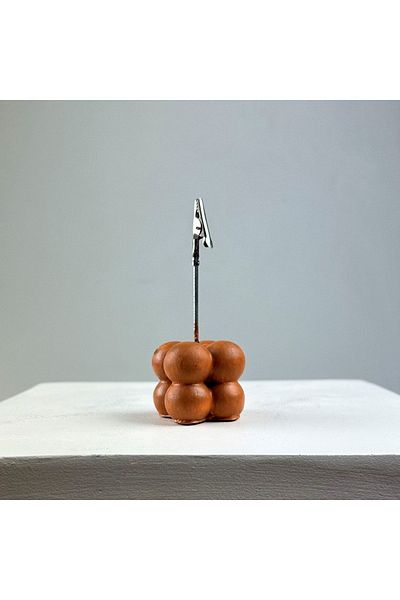 oasis decoration Oak Color Bubble Note Holder
