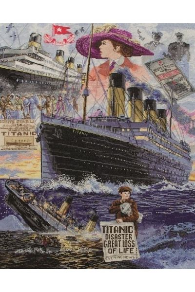 Anchor Titanic Threaded Countable Cross Stitch Kit
