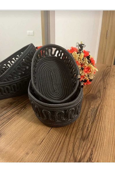 eftlyhome Height 9 and Height 26 - 2-Piece Gift Dowry and Bread Set with Thyricots