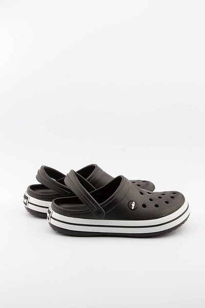 Anıl Ayakkabı Unisex Black and White Detailed Hospital Sandals - 45-47