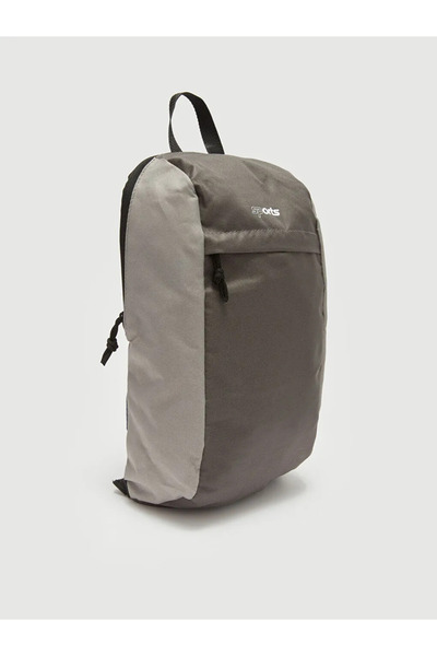 LC Waikiki Dark Anthracite Text Printed Men's Backpack