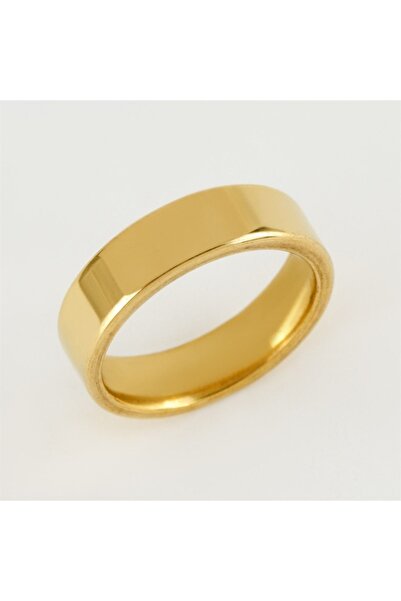 AKSESUARIM Unisex Çelik Alyans 8 Mm