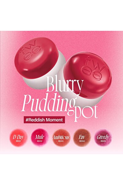 Fwee 5g Lip and Cheek Blurry Pudding Pot Mule