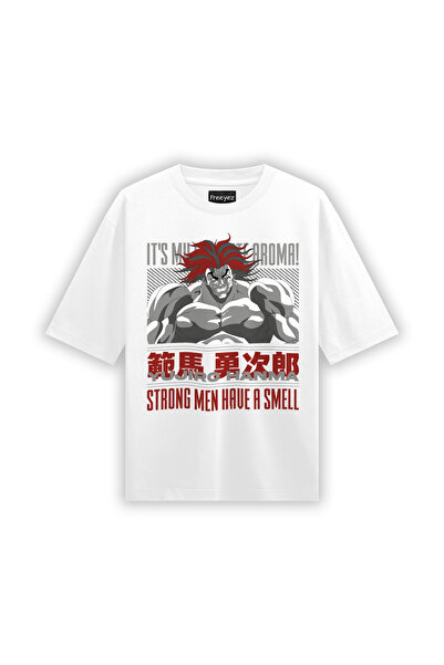 Freeyez Baki Yujiro Fitness - Tricou sport cu imprimeu supradimensionat pentr...