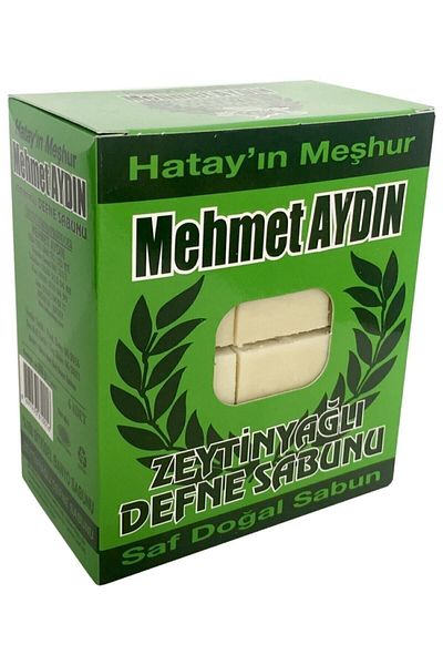 Mehmet Aydın Olive Oil Laurel Soap (Green) 950 g X 8 Pack