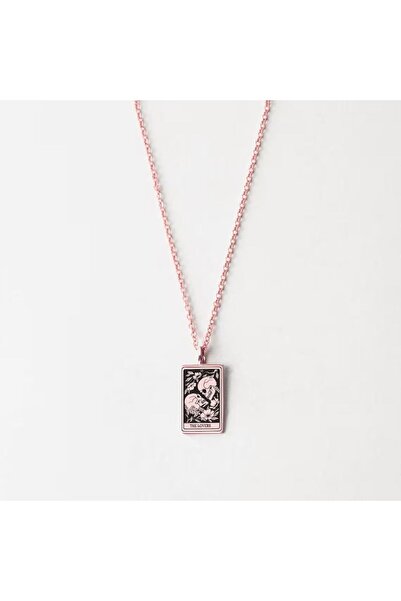 Gofinery Tarot Kartı Gümüş Kolye, Burç Kolye, Yıldız Kolye