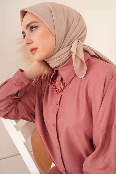 Organic Scarfs Testtür Mio γυναικείο κασκόλ Hijap - Jazz Model