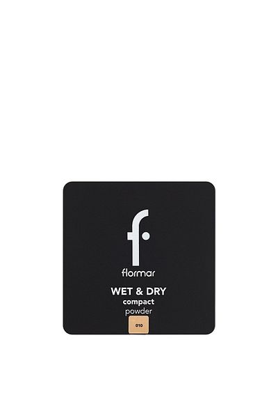 Flormar Wet & Dry Semi Matte Finish Creamy Compact Powder