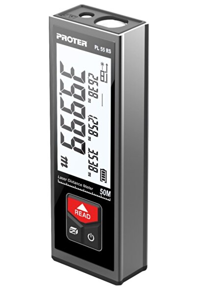 Proter PL 55 RS Şarjlı Lazer Metre 50 Metre