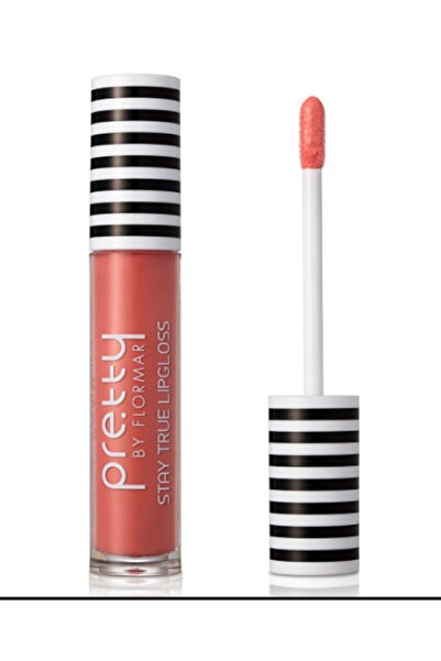 Flormar Ruj - Pretty By Stay True Lipgloss 05 Soft Pink