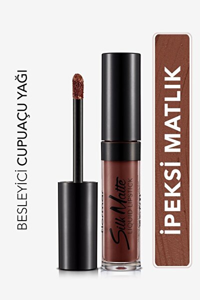 Flormar أحمر شفاه سائل غير لامع من فلورمار سيلك غير لامع