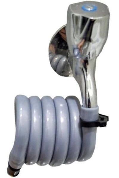 MORE HOME Wc Taharet Matik Hortum Gri