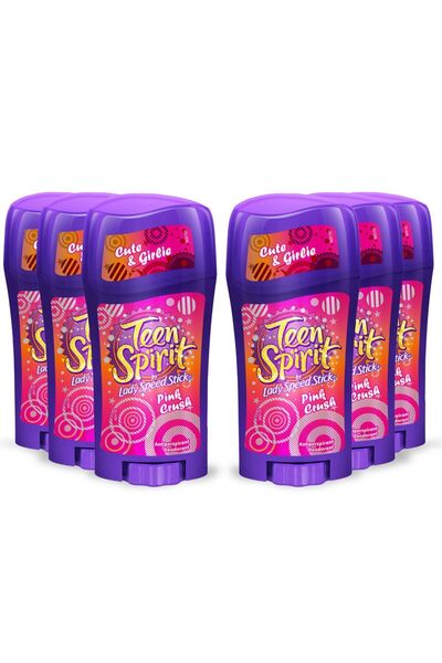 Lady Speed Stick مزيل العرق بيربل تين سبيريت بينك كراش، 65 جرام، عبوة اقتصادي...