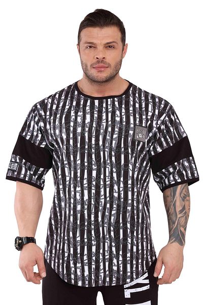 Big Sam Oversize Bodybuilding Fitness Training T-Shirt 3291