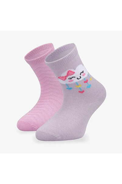 Bolero 2’li Dikişsiz Kız Çocuk Bambu Çorap