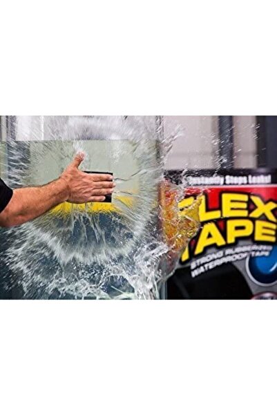 Hırdavat Flex Tape Suya Dayanıklı Banyo Mutfak Boru Pimaş Yapıştırma Tamir Iz...