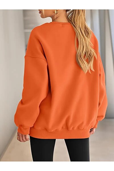 DAXİS Sportwear Company Kadın Bisiklet Yaka Sweatshirt