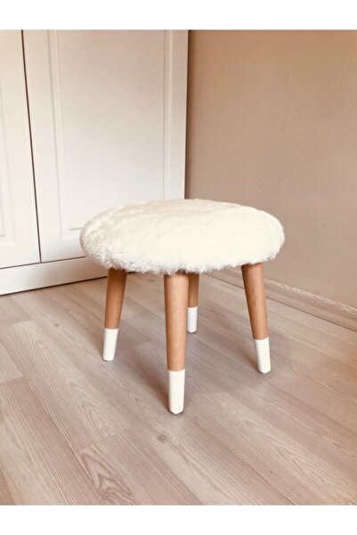 Genel Markalar Webpanya Çocuk Odası Beyaz Peluş Çocuk Taburesi Çocuk Çalışma ...