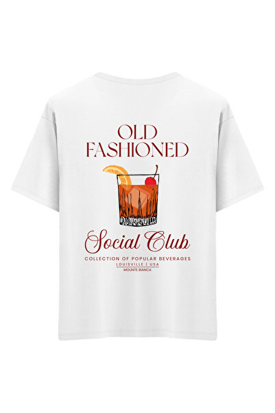 Mounte Bianca Unisex Old Fashioned - Μπλουζάκι Oversize