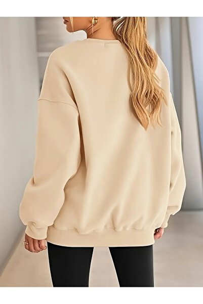 DAXİS Sportwear Company Kadın Bisiklet Yaka Sweatshirt