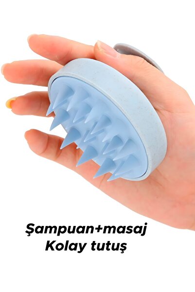 ELSA Pieptene profesional pentru duș, din silicon moale, pentru spălarea părului și pieptene pentru masaj al scalpului