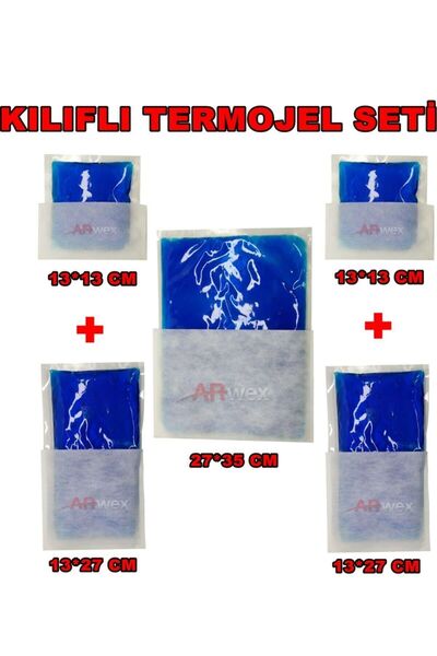 DERMOSEPT Aqua 5 Lii Termojel Seti Özel Kılıflı A+ Plus Kalite