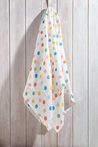 Tuğba Kuğu 2 Layer Muslin Blanket - Summer Vibe Pattern 4