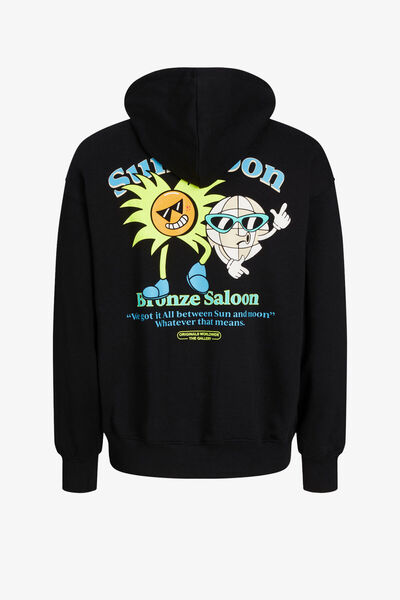 Jack & Jones Jorsalon Erkek Siyah Sweatshirt 12263640-black