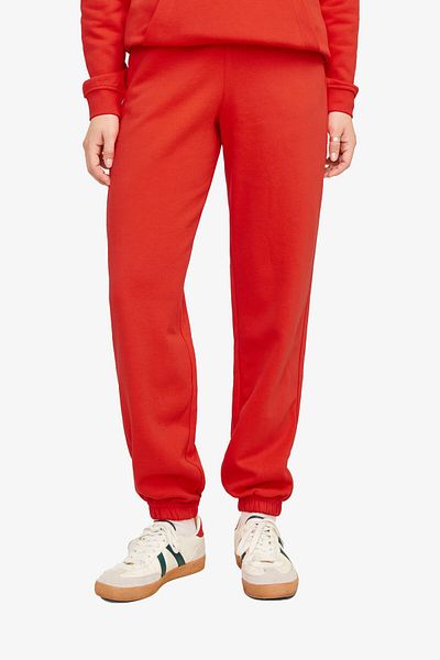 JJXX Pantaloni de trening pentru femei Jxabbie Red - 12223960 -fieryred