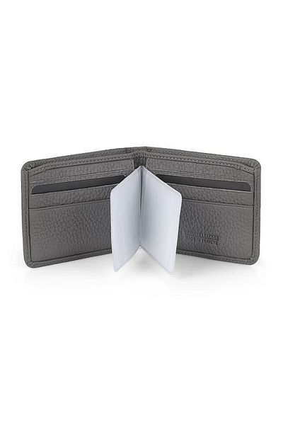 Daniel Klein Dkl0794-5 Men's Gray Wallet & Card Holder Made of Real Leather