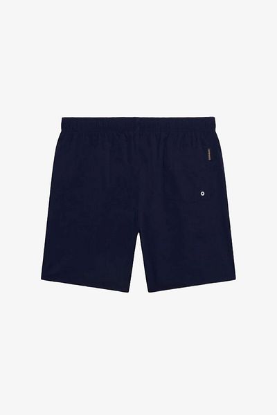 Napapijri Pantaloni scurți de baie albaștri pentru bărbați V-faux Np0a4hon1761