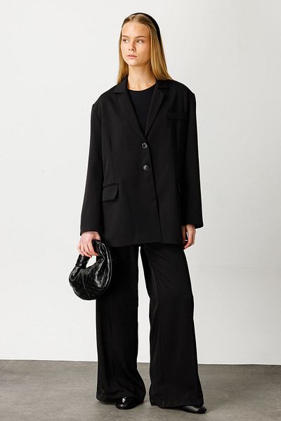 Hooopstore Черно яке Frank Oversize Blazer