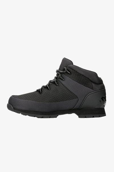 Timberland Euro Sprint Mid Lace up Men's Black Boots Tb1A1Qhr0151