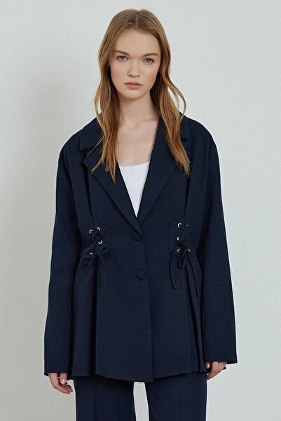 Hooopstore ΜΠΛΕΖ ΣΑΚΑΚΙ ΠΡΟΣΑΡΜΟΣΜΕΝΟ ΡΑΜΜΕΝΟ - ΜΠΛΕ ΜΠΛΕ