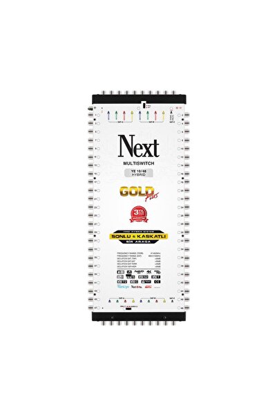 Next Ye-10/48 - 48 Abone Çıkışlı Hybrid Santral Multiswitch