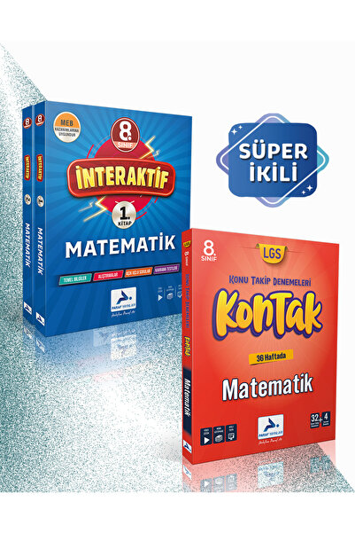paraf yayınları 8. Sınıf Matematik İnteraktif Soru Bankası & Kontak 32+4 Bran...