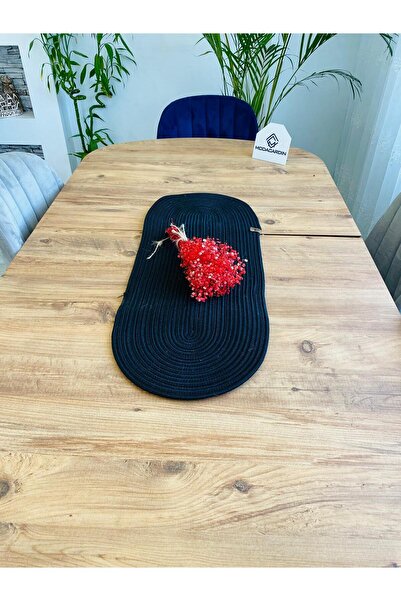 JÜTEX HOME Juta, pruće, dekorativno Stolnjak , Stolni raner 35x100 CM, Podmet...