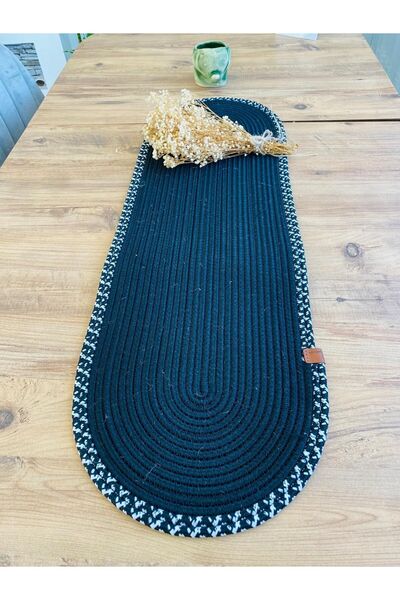 JÜTEX HOME Iuta, paie, fata de masa decorativa, runner 30x80 cm, american ser...