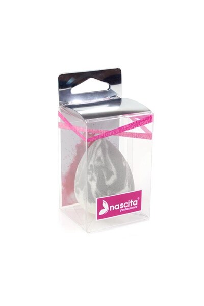 nascita Σφουγγάρι μακιγιάζ μεγάλου μεγέθους με γκρι μαρμάρινο σχέδιο