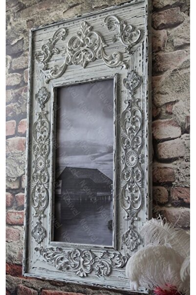 Neiwel Vintage Bena Ahşap Resim ve Ayna Çerçevesi