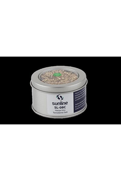 SUNLINE Sl-08c Reçineli Havya Ucu Temizleme Teli
