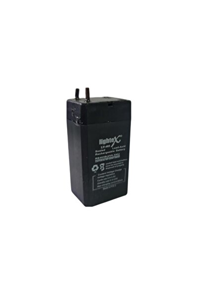 electroon Lightex Lt-403 4volt 0.3amper Akü 20x26x48mm
